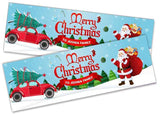Personalised Banner Christmas Design Party Decoration 15