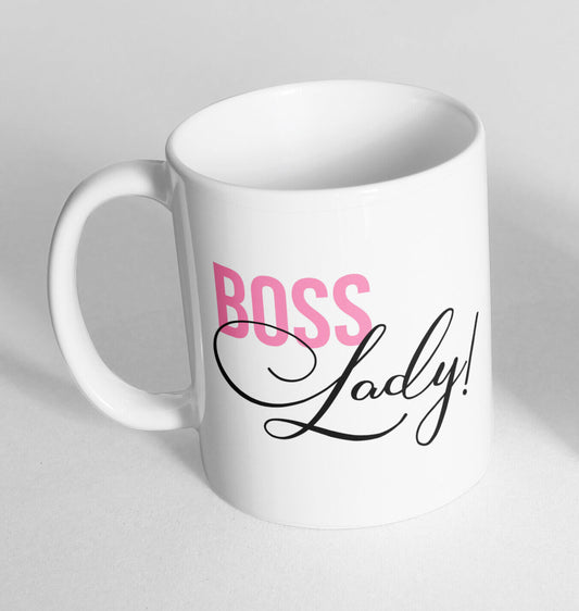 Boss Lady Design Printed Ceramic Novelty Mug Gift Coffee Tea 56