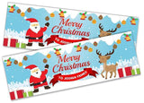 Personalised Banner Christmas Design Party Decoration 17