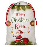 Personalised Christmas Sack Santa Bag Xmas Boy Girl Gift Stocking Bag 9