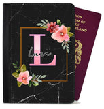 Personalised Floral Children Passport Cover Holder Any Name Holiday Accessory 18