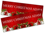 Personalised Banner Christmas Design Party Decoration 9
