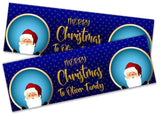 Personalised Banner Christmas Design Party Decoration 15