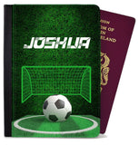 Personalised Football Children Passport Cover Holder Any Name Holiday 12