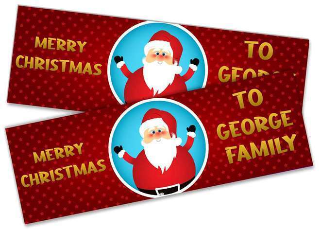 Personalised Banner Christmas Design Party Decoration 15
