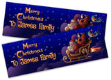 Personalised Banner Christmas Design Party Decoration 16