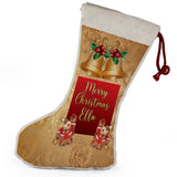 Personalised Any Name Christmas Stocking Tree Decoration Gift Present 2