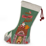 Personalised Any Name Christmas Stocking Tree Decoration Gift Present 3