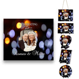 Personalised Anniversary Design Rock Slate  Any Name Image Wedding Gift 2