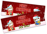 Personalised Banner Christmas Design Party Decoration 18