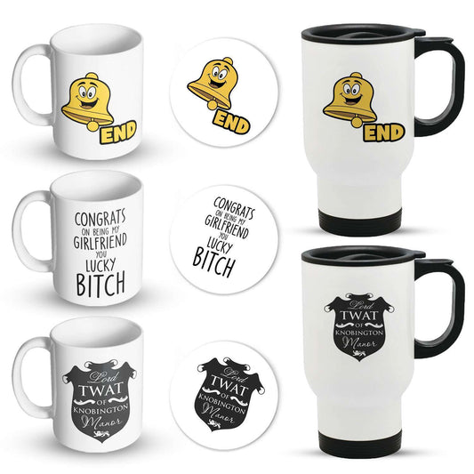 Funny Novelty Ceramic Printed Mug Thermal Mug Gift Coffee Tea 5