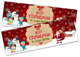 Personalised Banner Christmas Design Party Decoration 12
