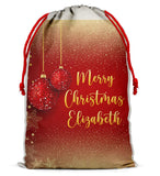 Personalised Christmas Sack Santa Bag Xmas Boy Girl Gift Stocking Bag 6