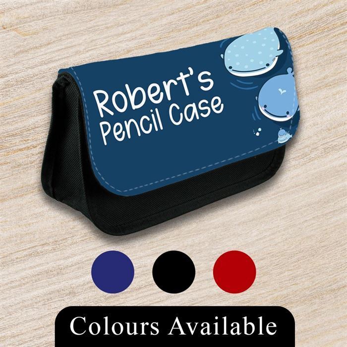 Personalised Pencil Case Generic Girls Boys Stationary Kids School Bag 41
