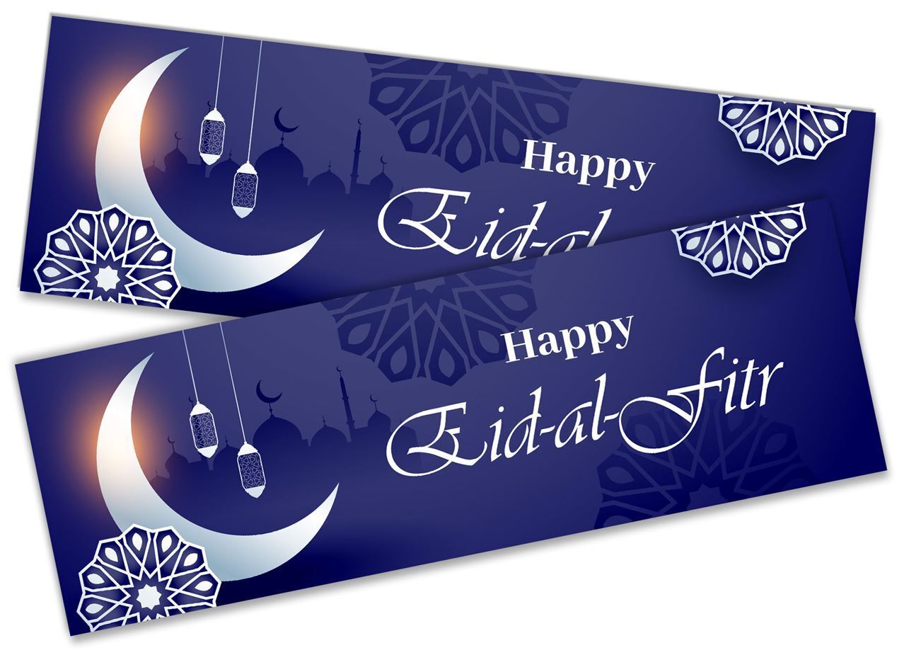 Eid Mubarak Banners Children Kids Adults Party Decoration idea 265