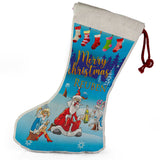 Personalised Any Name Christmas Stocking Tree Decoration Gift Present 3