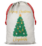 Personalised Christmas Sack Santa Bag Xmas Boy Girl Gift Stocking Bag 9