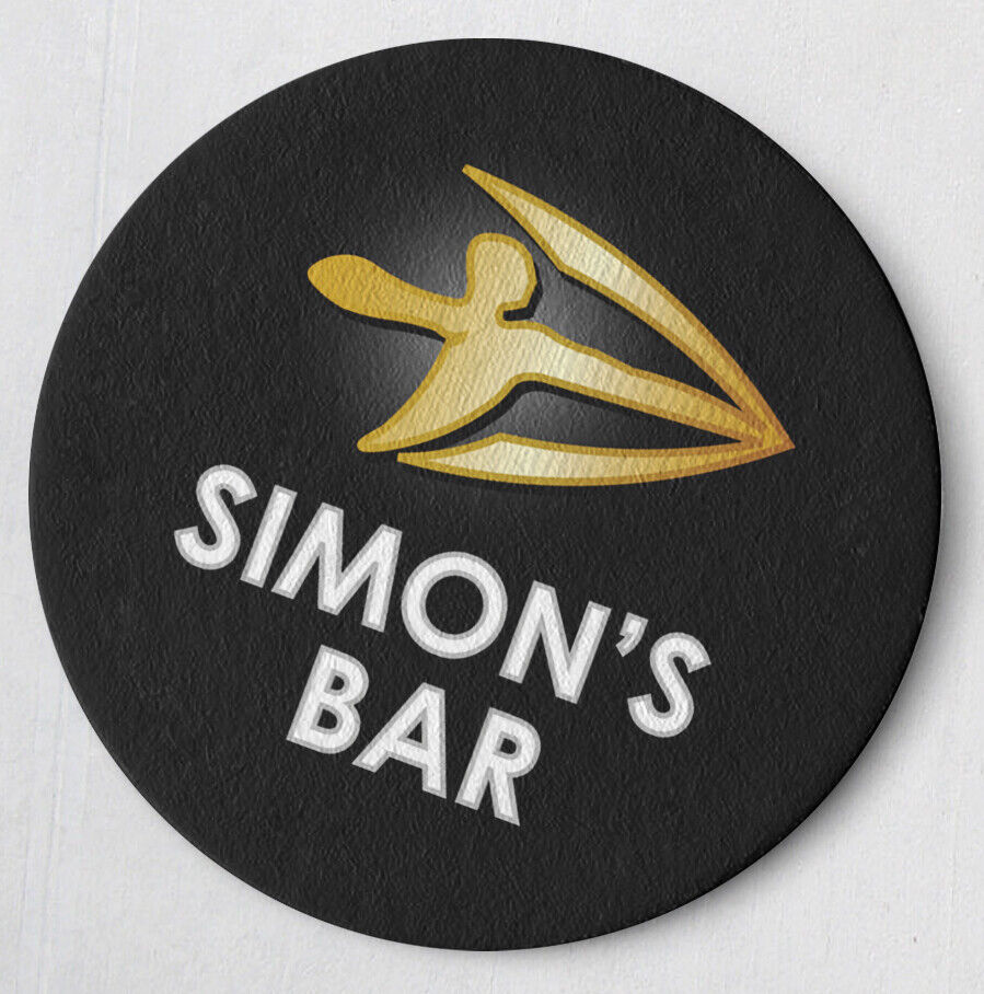 PERSONALISED STRONGBOW CIDER LABEL BAR RUNNER IDEAL HOME PUB BEER MAT OCCASION