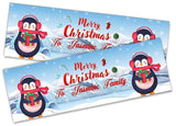 Personalised Banner Christmas Design Party Decoration 15