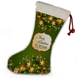 Personalised Any Name Christmas Stocking Tree Decoration Gift Present 2