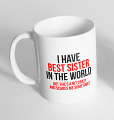I have best sister Printed Cup Ceramic Novelty Mug Funny Gift Coffee Tea 105