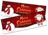 Personalised Banner Christmas Design Party Decoration 16