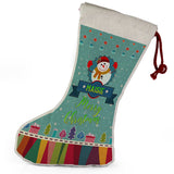 Personalised Any Name Christmas Stocking Tree Decoration Gift Present 4