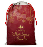 Personalised Christmas Sack Santa Bag Xmas Boy Girl Gift Stocking Bag 14