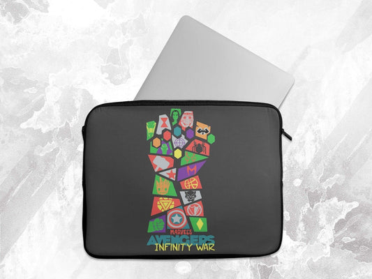 Thanos Glove infinity Laptop Case Sleeve Tablet Bag Ultrabook Chromebook Gift