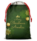 Personalised Christmas Sack Santa Bag Xmas Boy Girl Gift Stocking Bag 6