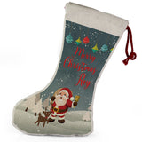 Personalised Any Name Christmas Stocking Tree Decoration Gift Present 1