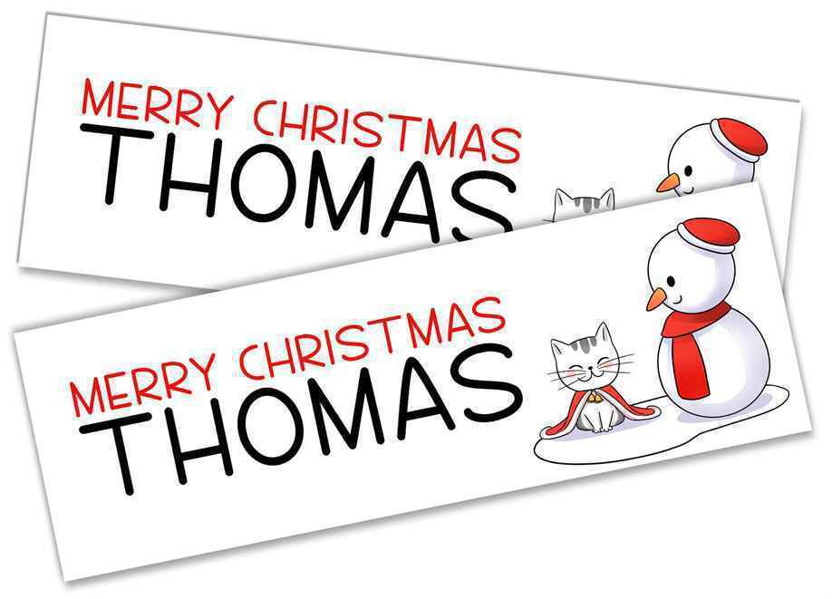 Personalised Banner Christmas Design Party Decoration 9