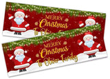 Personalised Banner Christmas Design Party Decoration 17