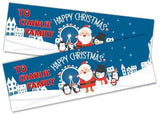 Personalised Banner Christmas Design Party Decoration 15