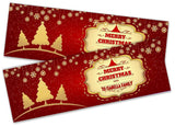 Personalised Banner Christmas Design Party Decoration 14