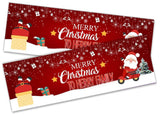 Personalised Banner Christmas Design Party Decoration 12