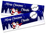 Personalised Banner Christmas Design Party Decoration 10