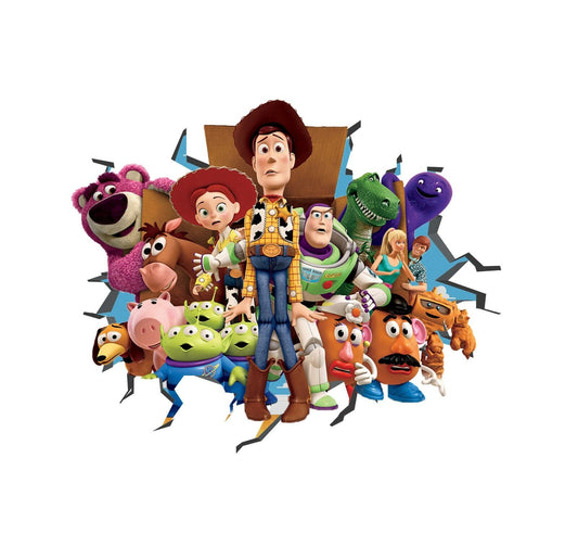 Toy Story Design Decal 3D Art Stickers Vinyl Room Bedroom Mural Kids Nursery 2