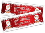 Personalised Banner Christmas Design Party Decoration 18