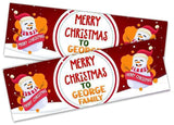 Personalised Banner Christmas Design Party Decoration 16