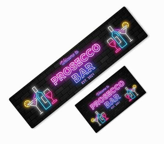 Personalised Any Text Beer Mat Label Bar Runner Ideal Home Pub Cafe Occasion 251