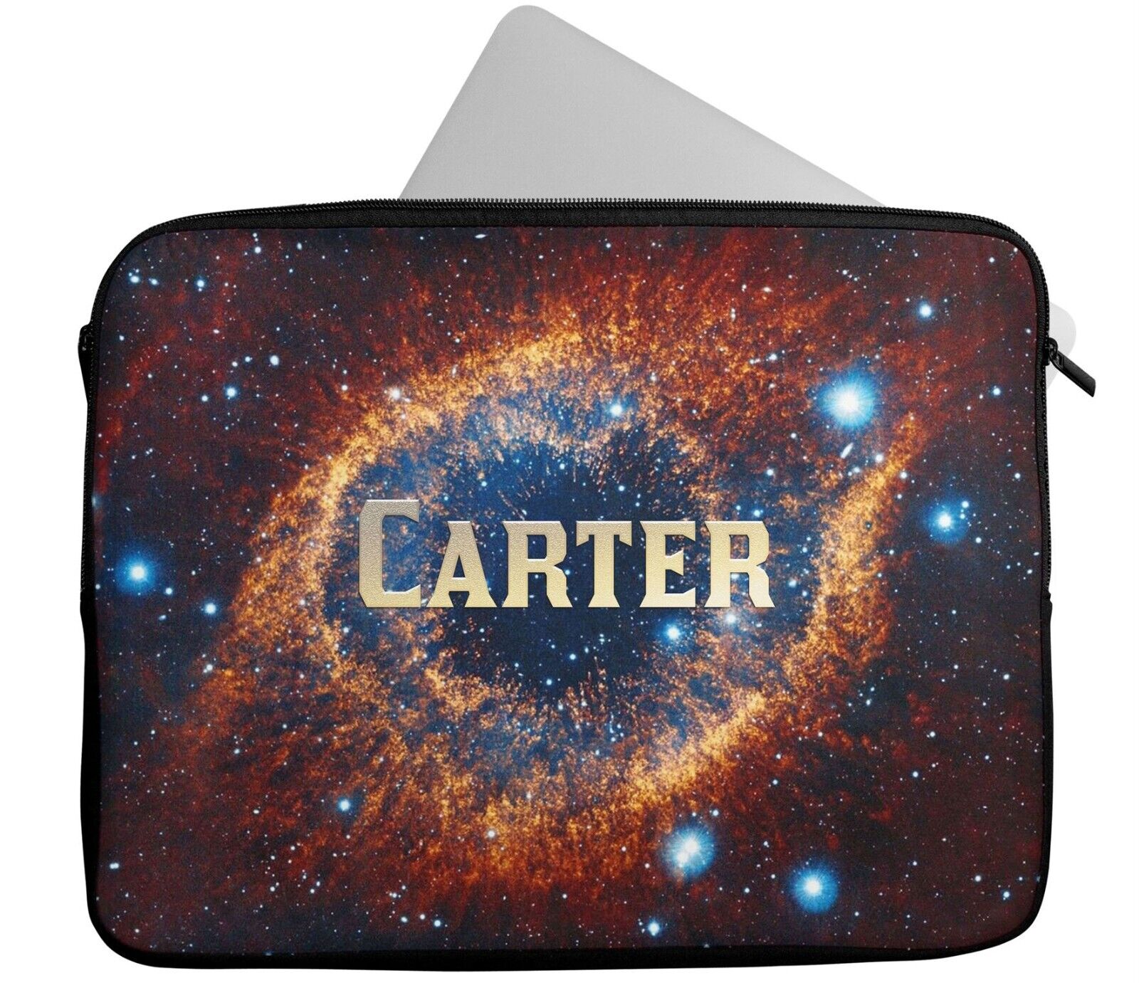Personalised Any Name Space Design Laptop Case Sleeve Tablet Bag 49