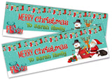 Personalised Banner Christmas Design Party Decoration 13