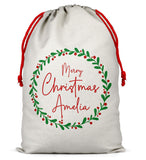 Personalised Christmas Sack Santa Bag Xmas Boy Girl Gift Stocking Bag 7