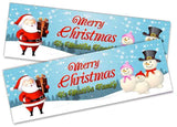 Personalised Banner Christmas Design Party Decoration 16