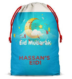 Personalised Eid Sack Bag Boy Girl eid Gift idea Stocking Bag 4