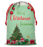 Personalised Christmas Sack Santa Bag Xmas Boy Girl Gift Stocking Bag 11