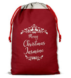 Personalised Christmas Sack Santa Bag Xmas Boy Girl Gift Stocking Bag 8
