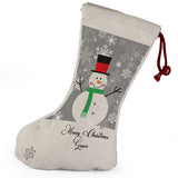 Personalised Any Name Christmas Stocking Tree Decoration Gift Present 2