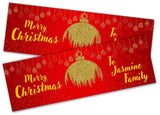 Personalised Banner Christmas Design Party Decoration 11